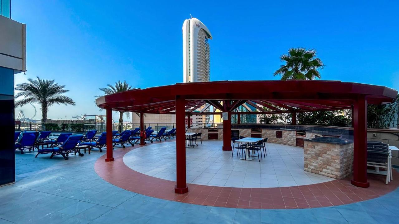 Scenic High Floor 1Br At Ocean Heights, Dubai Marina By Maxx Value Homes Luaran gambar